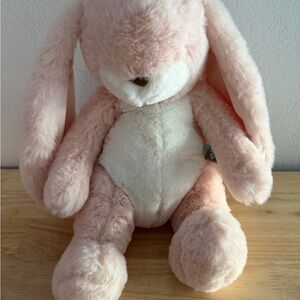 Bunnies by the Bay Soft Pink and White Plush